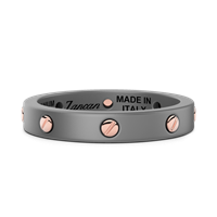 Anneau Zancan Homme in Titane ETA116G-19